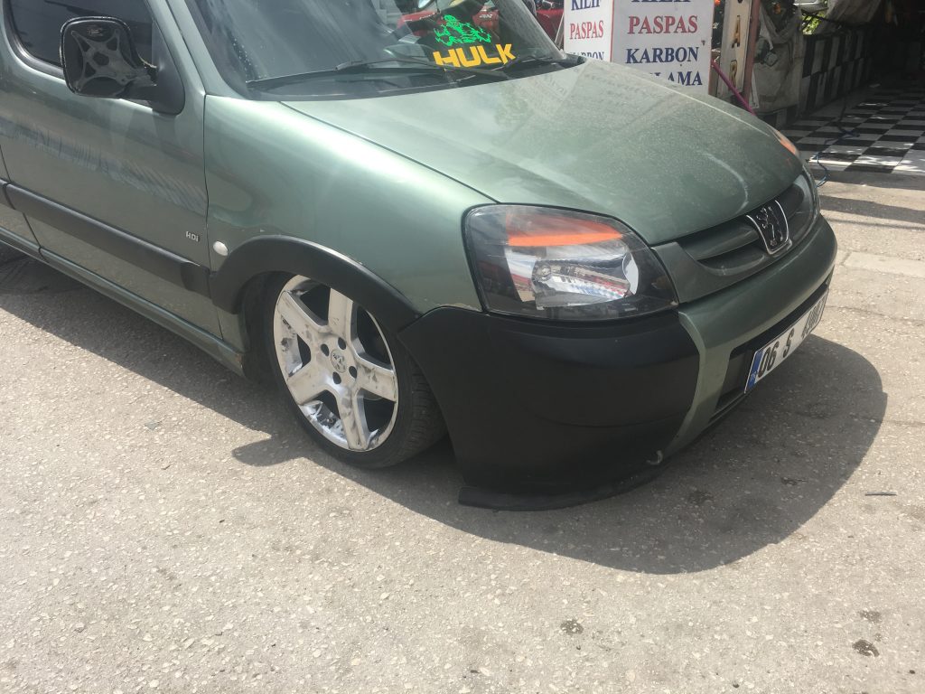 Peugeot Partner Air süspansiyon