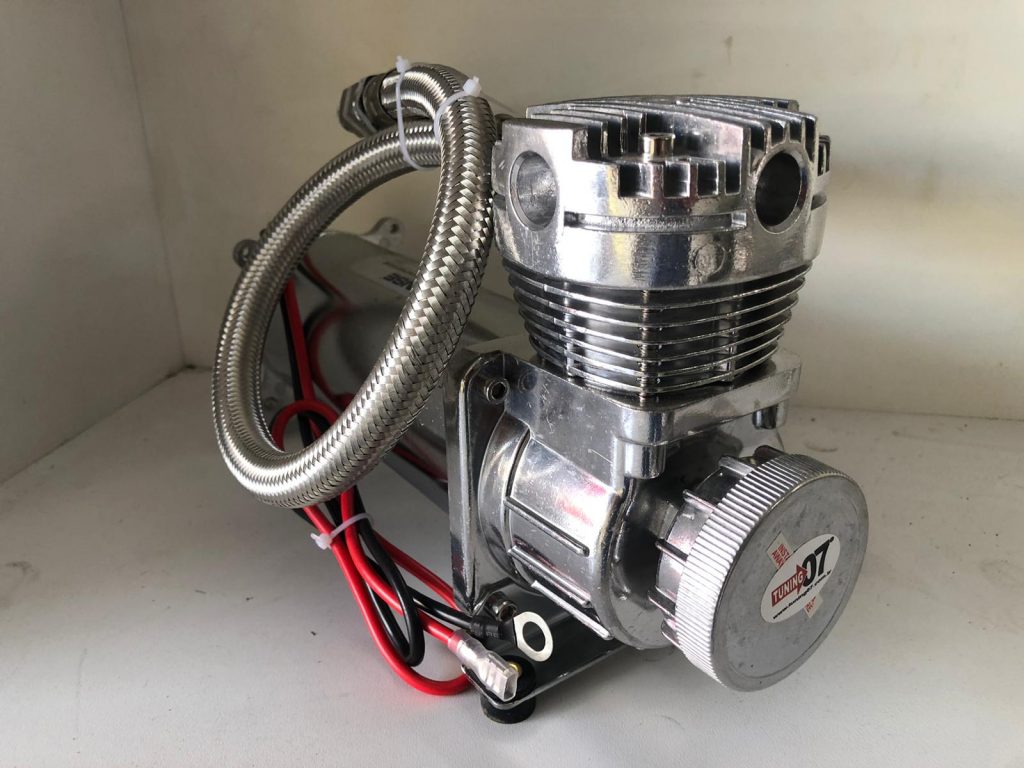 Air süspansiyon Kompresör Küçük Kafa Gri