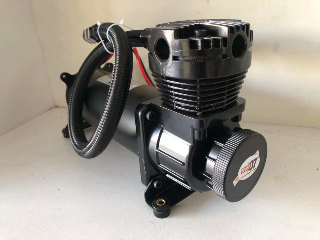 Air süspansiyon Kompresör Küçük Kafa Siyah